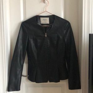 Faux leather Zara jacket
